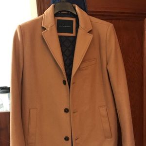 Tommy Hilfiger Men’s Wool Tailored Overcoat